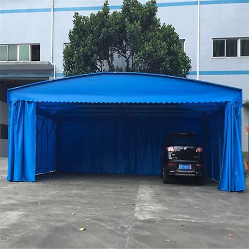 【江蘇揚州市倉庫搭簡易棚折疊式遮陽棚室外雨篷鋼結構雨棚多少錢】- 