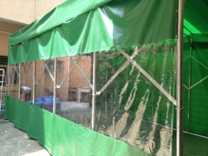 推拉雨棚遮陽棚倉庫棚提供閣樓搭建、鋼結構工程、彩鋼房工程等服務